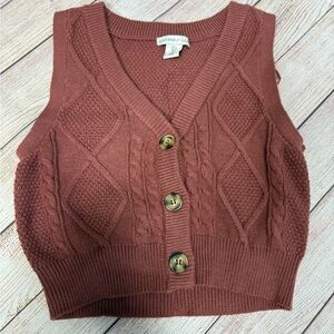 Sincerely Jules Brown Cardigan Sweater